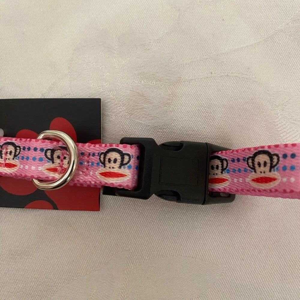 Paul Frank Julius Pink Small Dog Collar NWT